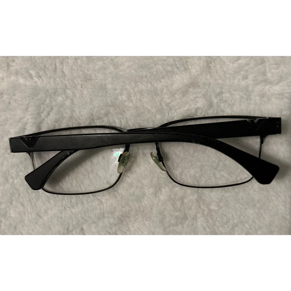 Emporio Armani EA 1027 3001 Eyeglasses Frames Matte Black 55-18-140 Men's